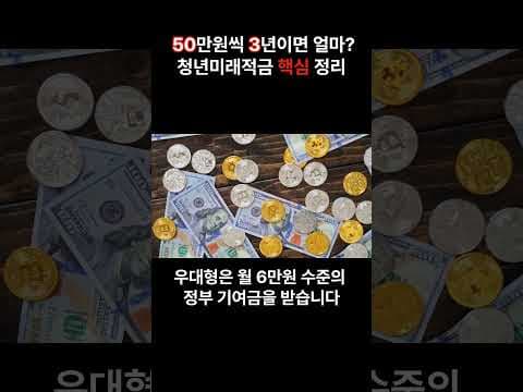 중소기업 청년을 위한 청년미래적금 우대 조건 재테크 꿀팁