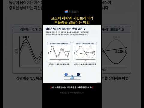 코스피 하락장 재테크 달러 분산 투자 지금 바로 준비해요