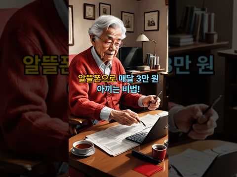 알뜰폰 재테크 월 3만원 통신비 절약으로 노후 자금 만드는 비법