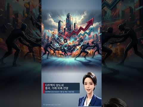다주택자 양도세 중과, 2026년 부동산 재테크 전략은?