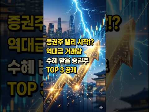 밸류업 기대! 미래에셋/키움/삼성증권, 증권주 투자 재테크 전략