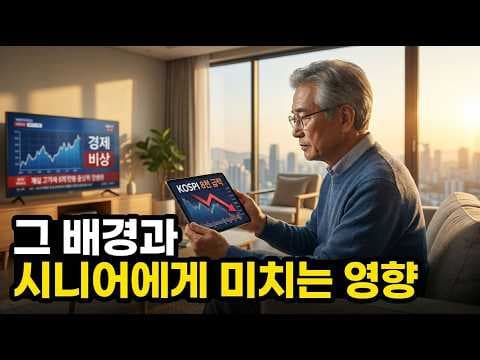 코스피 급락 시나리오, 신이어 세대 노후 자산 지키는 재테크 전략